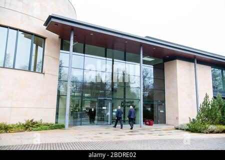 Sede centrale della RBS, Gogarburn, Royal Bank of Scotland, sede centrale, centro conferenze Foto Stock