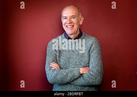 Ex calciatore dei Hearts Graham Shaw, Edimburgo, Scozia, Regno Unito Foto Stock