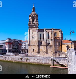 Iglesia de San Antón. Bilbao. Vizcaya. País Vasco. España Foto Stock