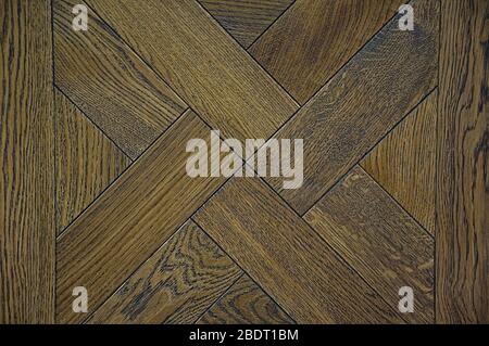 Parquet di quercia. Sfondo in legno testurizzato. Colore giallo e grigio. Foto Stock