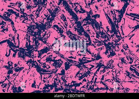 Abstract immagine multicolore, realizzata con una spazzola. Illustrazione Vettoriale