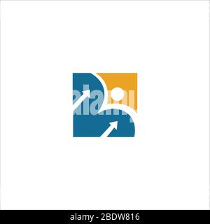 Modello di disegno vettoriale con logo mb o logo bm iniziale Illustrazione Vettoriale
