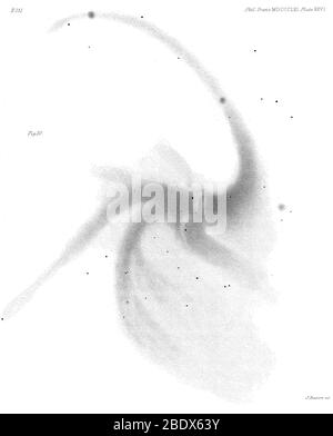 William Parsons, Galassia Triangulum, 1861 Foto Stock