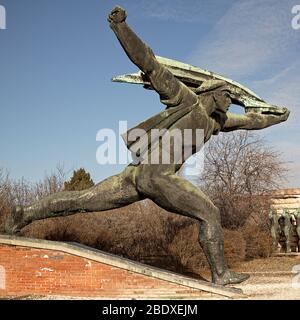 Monumento alla Repubblica socialista ungherese Foto Stock