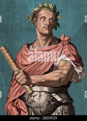 Giulio Cesare, il generale romano e più Foto Stock