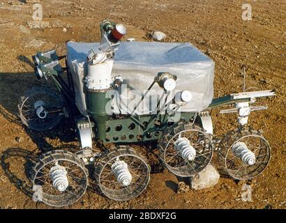 Lunokhod 1, robot sovietico Lunar Rover Foto Stock