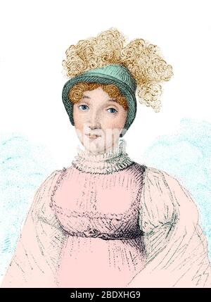Sophie Blanchard, Aeronaut francese Foto Stock
