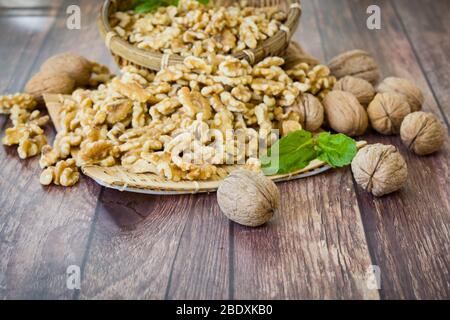 Cibo organico heathy - noce Foto Stock