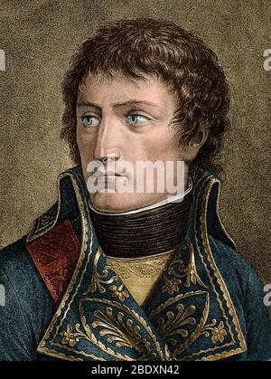 Napoleone Bonaparte, leader militare e imperatore di Francia Foto Stock
