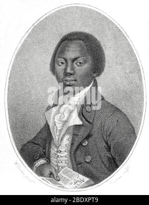 Olaudah Equiano, autore, abolizionista, ex Slave Foto Stock