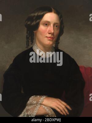 Harriet Beecher Stowe, autore e abolizionista Foto Stock