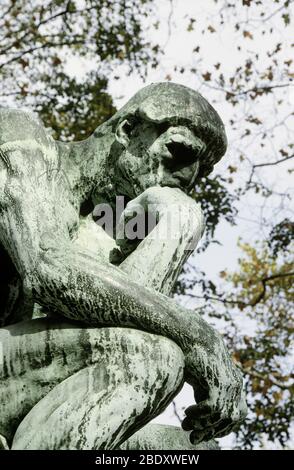 Il pensatore Foto Stock