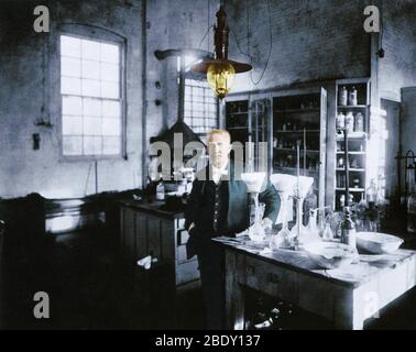 Thomas Edison, inventore americano Foto Stock