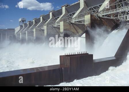 Diga di Ice Harbor, Washington Foto Stock
