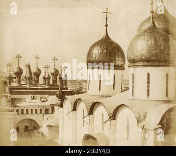 Cremlino, Mosca, Russia, 1852 Foto Stock