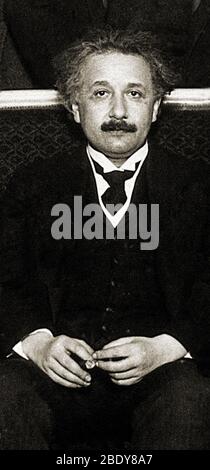 Albert Einstein fisico tedesco-americana Foto Stock