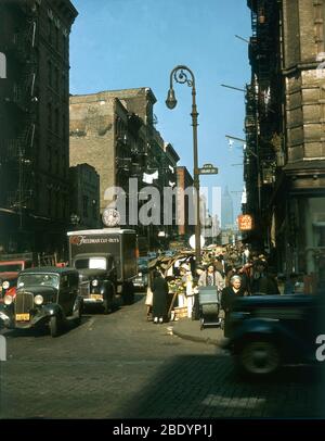 Manhattan, New York City, fine degli anni '30 Foto Stock