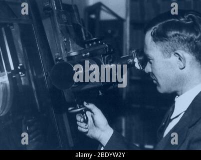 Clyde Tombaugh, astronomo americano Foto Stock