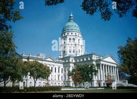 Kansas State Capitol Building Foto Stock
