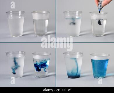 Correnti di convezione Foto Stock