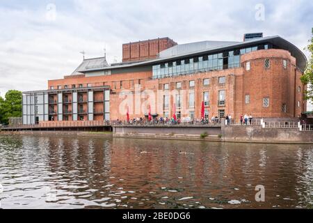 Royal Shakespeare Theatre, Stratford-upon-Avon, Warwickshire, Inghilterra, GB, Regno Unito Foto Stock