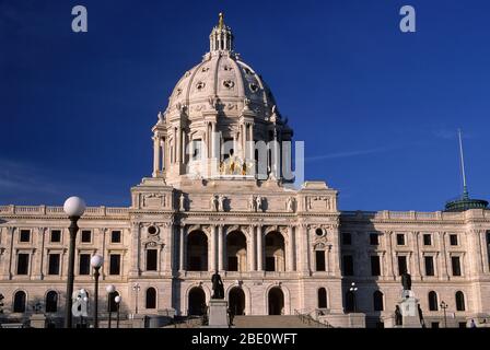 State Capitol, St Paul, Minnesota Foto Stock