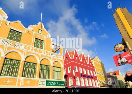 Penha Building su Breedestraat Punda, Willemstad, Curacao, Caraibi Foto Stock