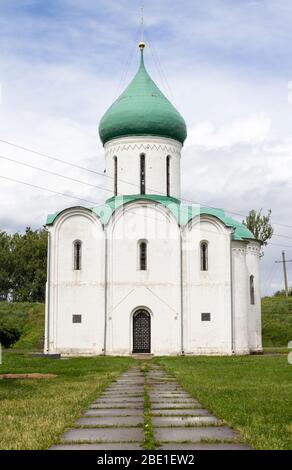 La cattedrale del Salvatore a Pereslavl-Zalessky, Russia Foto Stock