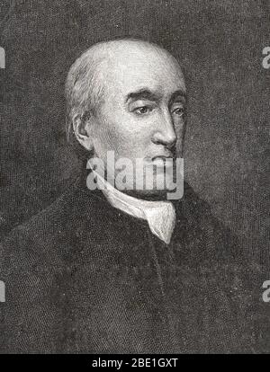 JAMES HUTTON (1726-1797) geologo scozzese, medico, contadino, naturalista Foto Stock