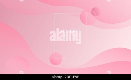 Sfondo astratto con esagoni e cerchi. Illustrazione Vettoriale