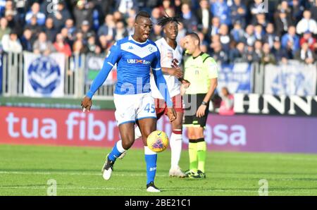 mario balotelli (brescia) durante la stagione Italiana Serie A Soccer 2019/20, Italiana Serie A in italia, gennaio 01 2020 Foto Stock