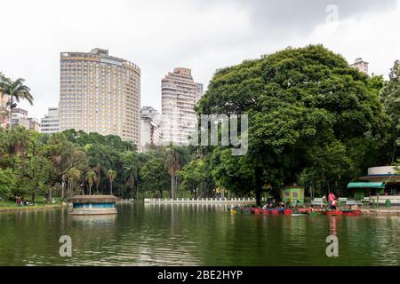 Parco comunale della città Belo Horizonte in Brasile Foto Stock