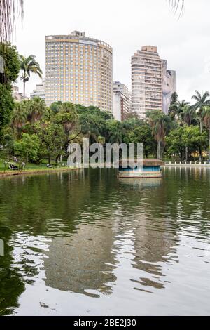 Parco comunale della città Belo Horizonte in Brasile Foto Stock