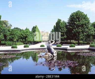 Fontana di Venere al Palazzo Schonbrunn (Schloss Schonbrunn) , Hietzing, Vienna, Repubblica d'Austria Foto Stock