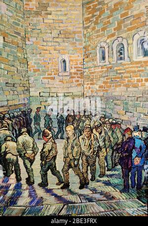 Lisbona, Portogallo, 28 febbraio 2020. Prima mostra in Portogallo del Museo Van Gogh - un viaggio unico e multisensoriale attraverso la vita di Van Gogh. Foto Stock