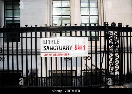 Little Sanctuary a Londra Regno Unito Foto Stock