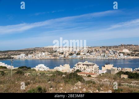 St Paul Bay, Malta Foto Stock