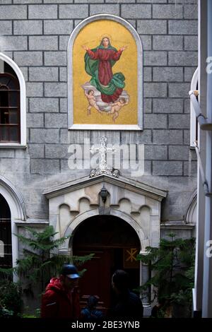 San Pietro e Paolo è una chiesa cattolica romana a Istanbul, importante per ragioni storiche. Foto Stock