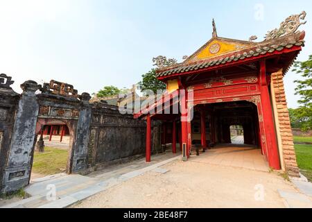 Città imperiale; Hue, provincia di Thua Thien-Hue, Vietnam Foto Stock