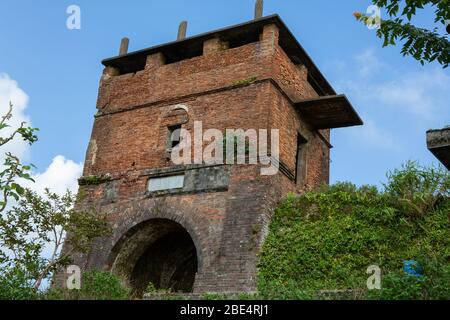 Forte Hai Van Pass Foto Stock