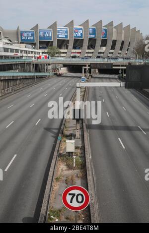CORONAVIRUS: PARC DES PRINCES Foto Stock