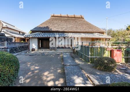 La Casa natale di Yataro Iwasaki (1835-1885), città di Aki, Prefettura di Kochi, Giappone. Foto Stock