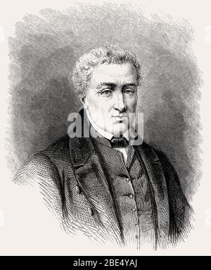 François Richard, o Richard-Lenoir, 1765 - 1839, un industriale francese per la produzione di tessuti Foto Stock