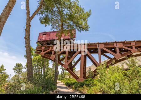 Memoria dell'Olocausto alle vittime di Gerusalemme a Yad Vashem Foto Stock