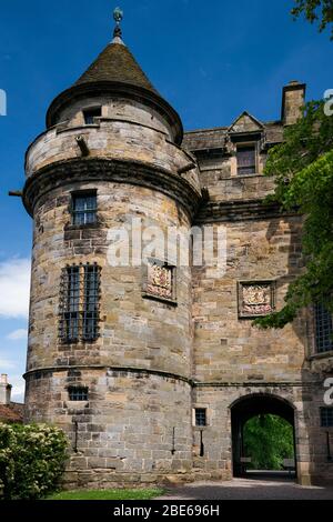 Falkland Palace, Falkland Village, Scozia, Regno Unito Foto Stock