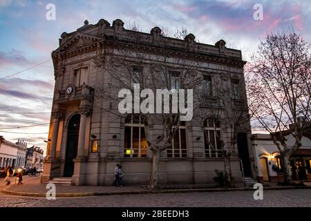 La banca, San Antonio de Areco, Argentina Foto Stock