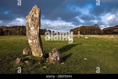 Nether Largie, Stones, Scotland (1) Foto Stock