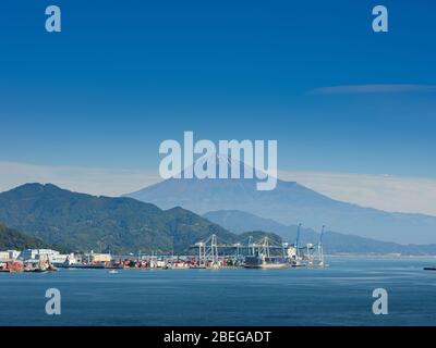 fuji montagna e prefettura di Shizuoka Foto Stock