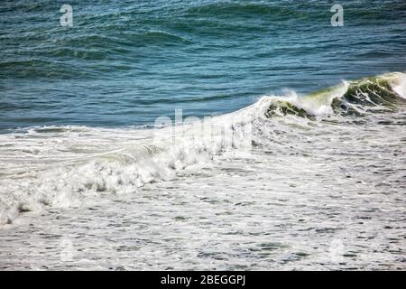 Onde che si infrangono nel Golfo del Messico Foto Stock