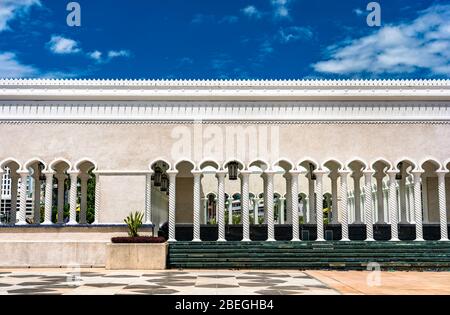 Moschea di Omar Ali Saifuddien a Bandar seri Begawan, Brunei Foto Stock